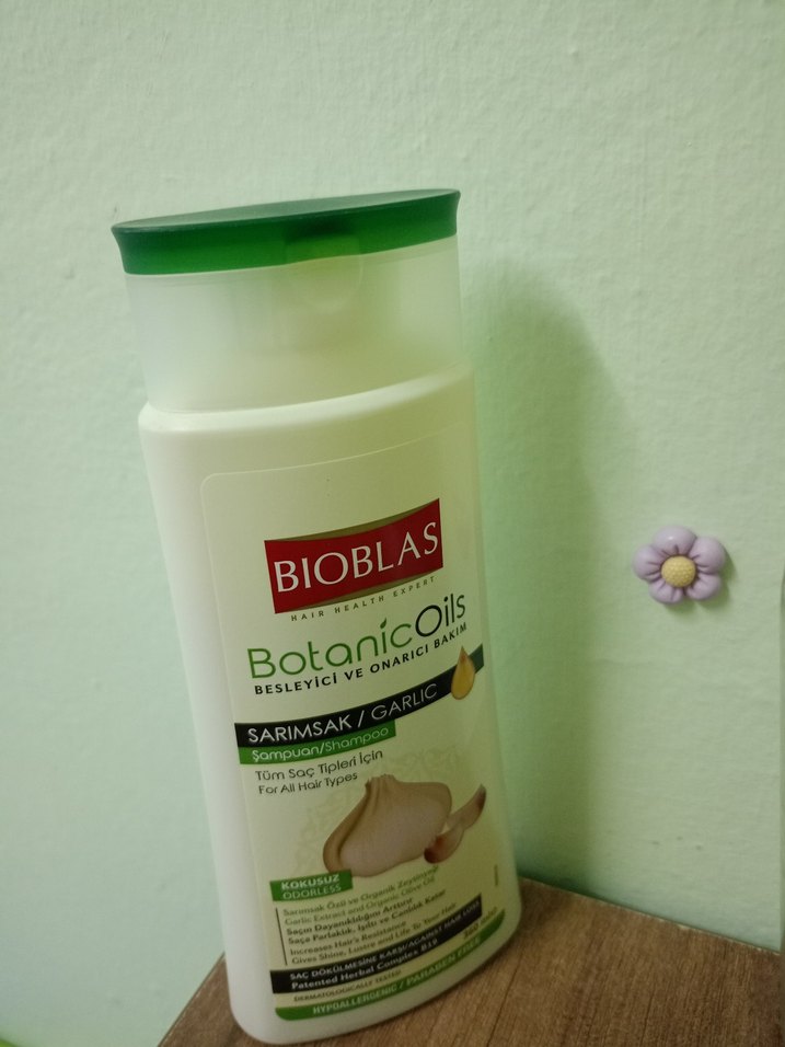 Bioblas BotanicOils Sarımsak Özlü Şampuan - Görsel 3