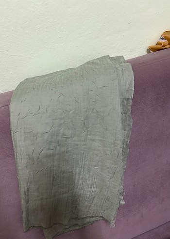 Yeşil Bürümcük Kadın Şal - Görsel 2