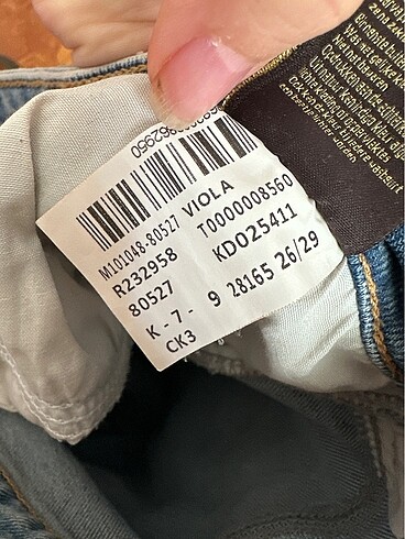 26 Beden Mavi Jean