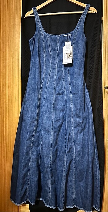 s Beden YAZLIK DENIM ELBİSE