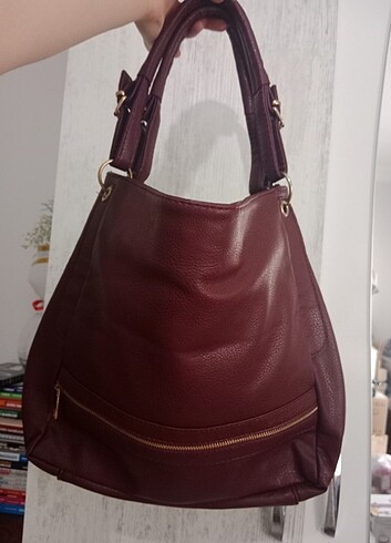 Bordo Çanta