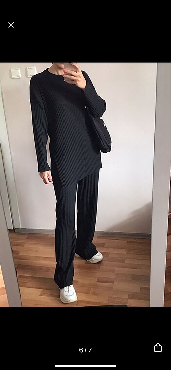 Trendyol & Milla Fitilli Triko Takım