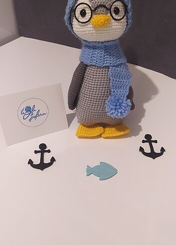  Beden Amigurumi penguen
