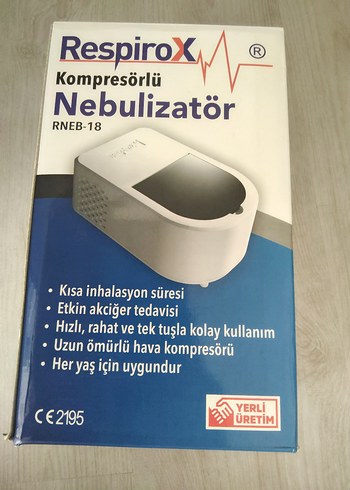 RespiroX Kompresörlü Nebulizatör RNEB-18