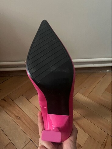 39 Beden pembe Renk Zara 39 no fuşya stiletto