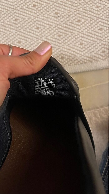 45 Beden kahverengi Renk Aldo loafer