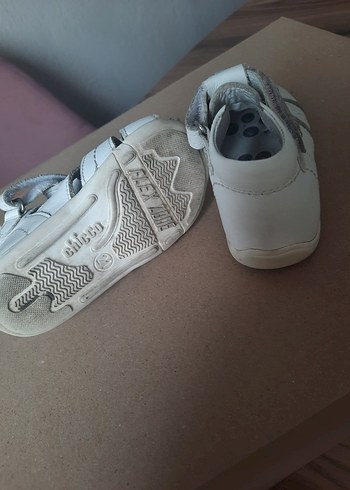 Kız Bebek Beyaz İlk Adım Ayakkabısı - Görsel 5