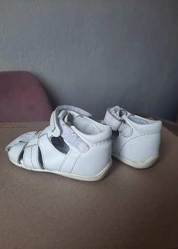 Kız Bebek Beyaz İlk Adım Ayakkabısı - Görsel 2