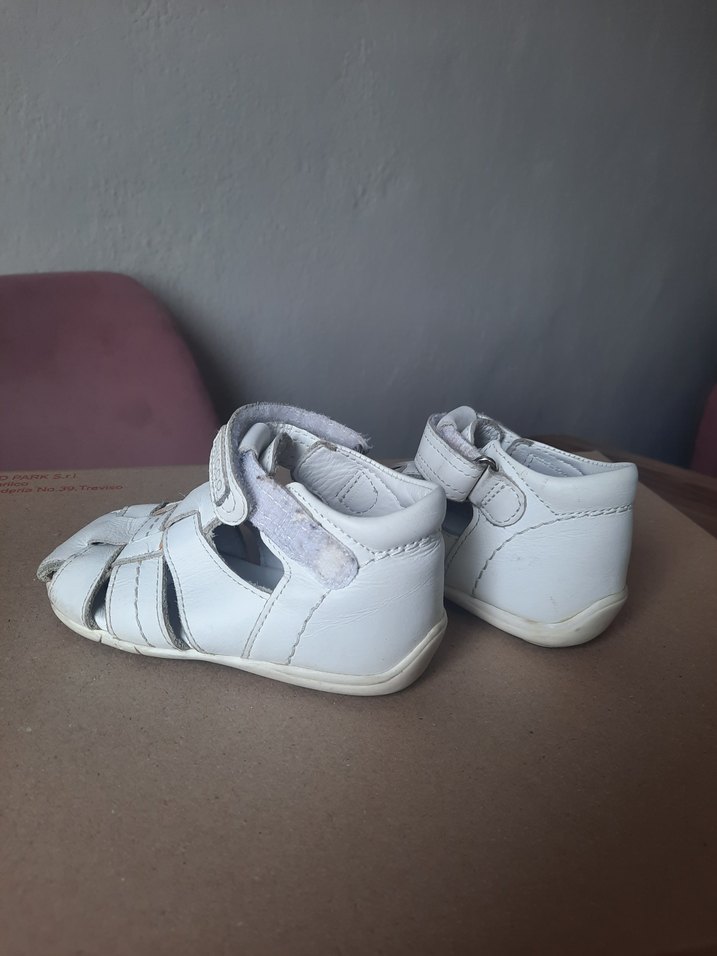 Kız Bebek Beyaz İlk Adım Ayakkabısı - Görsel 2