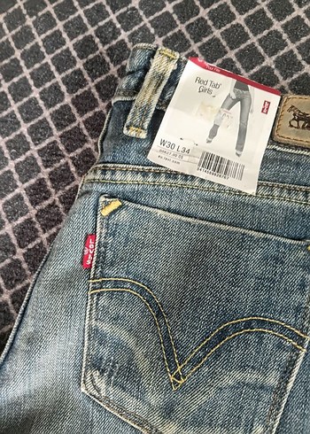 Levis Mavi Denim Jean