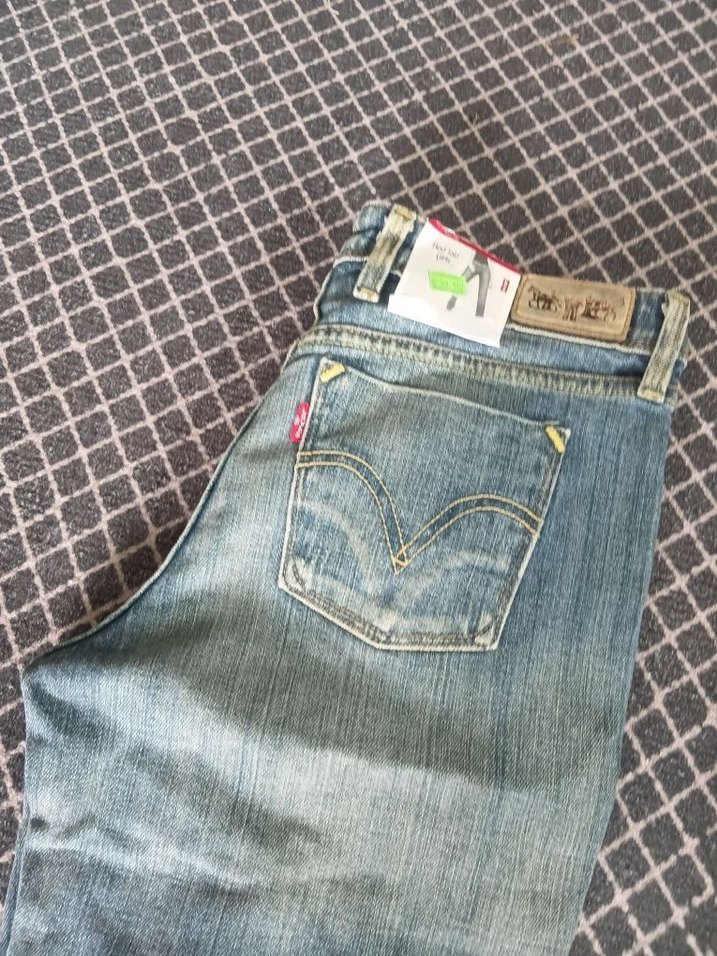 Levis Mavi Denim Jean — görsel 4/5