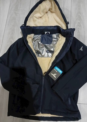 Columbia Markq Koyu Lacivert Kapusonlu Mont