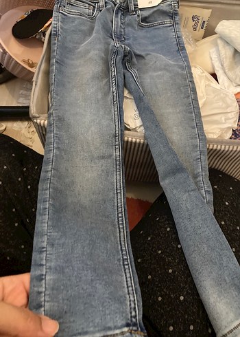 6 Yaş Beden gri Renk Gri Skinny Fit Jean