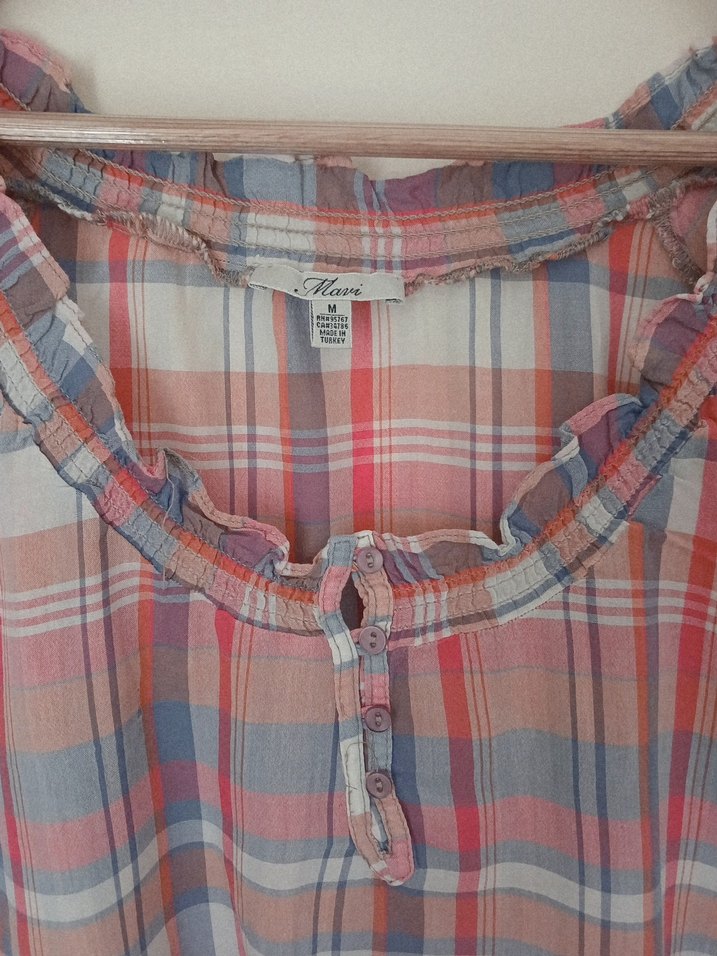 MAVİ KADIN GÖMLEK - Görsel 3