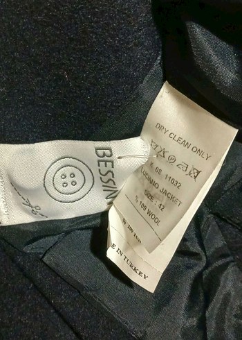 BESSINI %100 YÜN ERKEK CEKET - Görsel 6