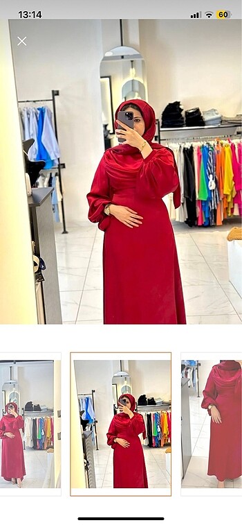 Bordo elbise