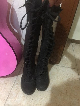 Bağcıklı çizme