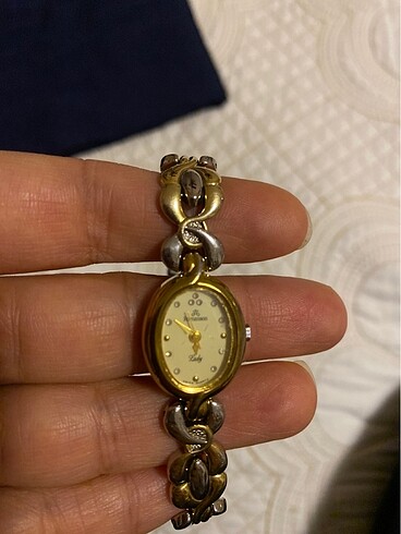  Beden Romanson altın kaplama vintage kol saati