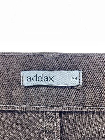 36 Beden kahverengi Renk Addax Jean / Kot %70 İndirimli.