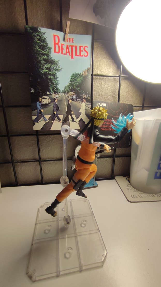 Naruto animesinden eklemli Naruto figür shf - Görsel 3