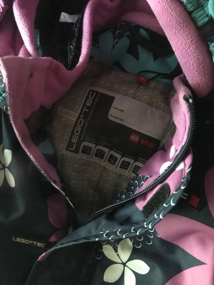 Çiçek Desenli Kız Bebek Kayak Tulumu - Görsel 4