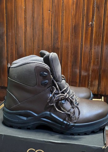 Kahverengi Deri Erkek Outdoor Bot - Görsel 4