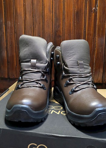 Kahverengi Deri Erkek Outdoor Bot - Görsel 5