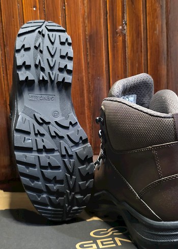 Kahverengi Deri Erkek Outdoor Bot - Görsel 6