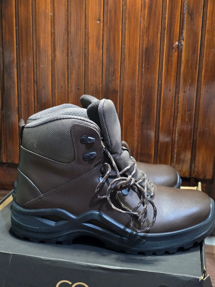 Kahverengi Deri Erkek Outdoor Bot - Görsel 4