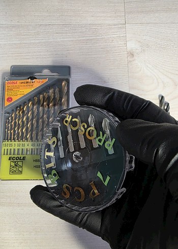 Matkap Uçları ve Tornavida Uçları Seti - Görsel 3