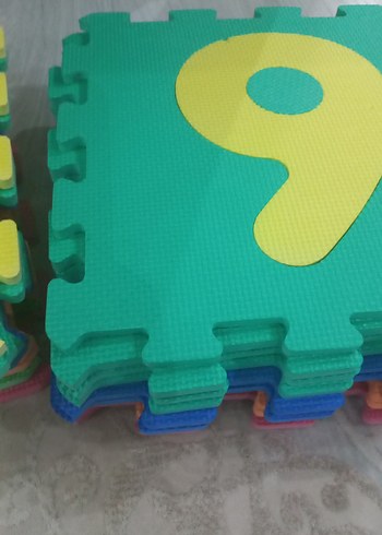  Beden Renkli Plastik Bebek Oyun Matı