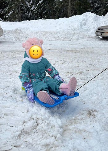 Turkuaz Desenli WEDZE ÇOCUK Kayak Tulumu - Görsel 3