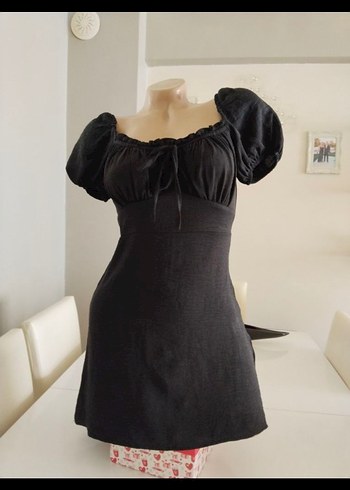 Kısa Siyah Gotik Elbise