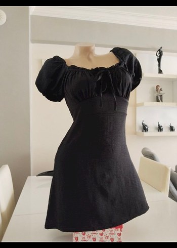 Trendyol & Milla Kısa Siyah Gotik Elbise