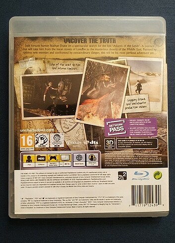 Konami Uncharted 3