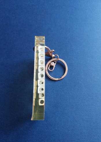 Boncuklu Vintage Kadın Anahtarlık - Görsel 2