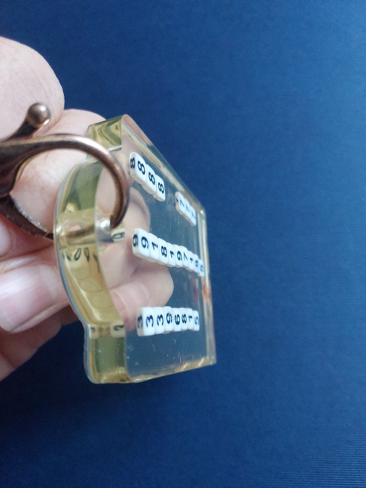 Boncuklu Vintage Kadın Anahtarlık - Görsel 3