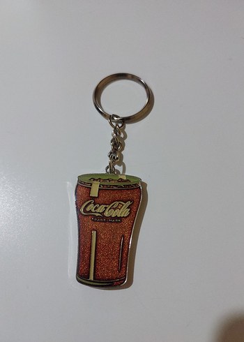 coca cola metal anahtarlık