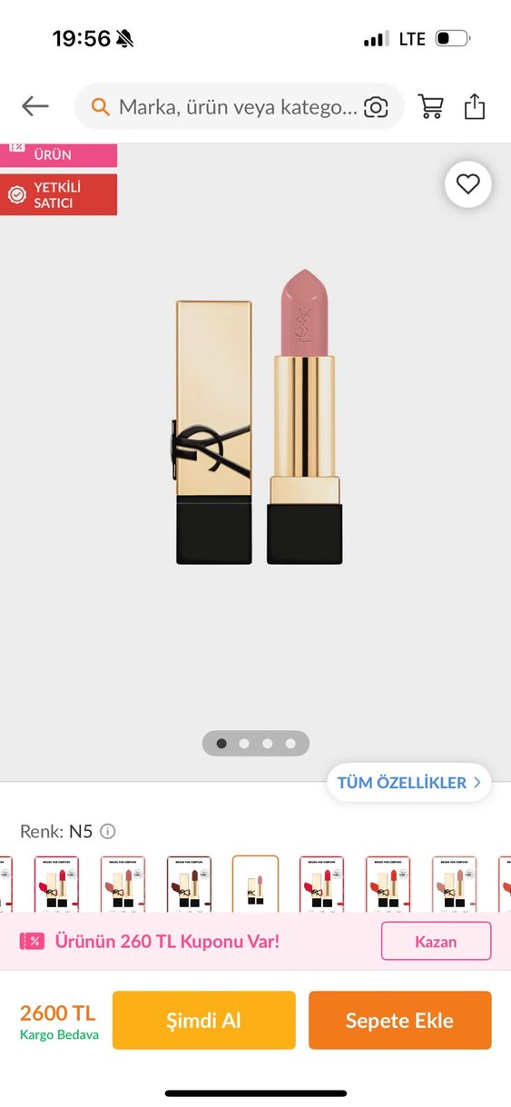 Yves Saint Laurent Ruj - Görsel 4