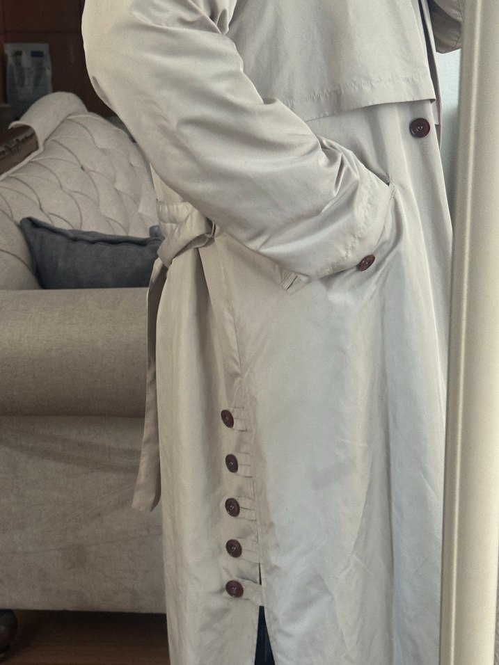 Yargıcı Bej Trençkot - Görsel 4