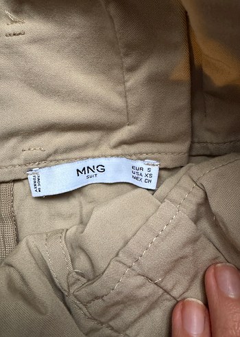 Mango Kemerli Mini Etek - Görsel 6