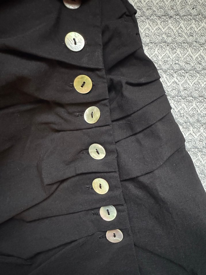 Zara Yırtmaçlı Mini Etek - Görsel 2