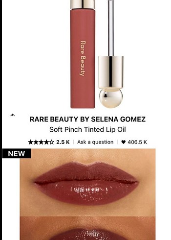 Rare Beauty Tinted Lip Oil - Görsel 3