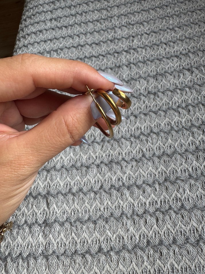 Çelik küpe seti - Görsel 3