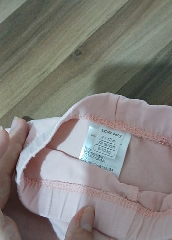 LC Waikiki Kız Çocuk Pembe Pamuklu Tayt