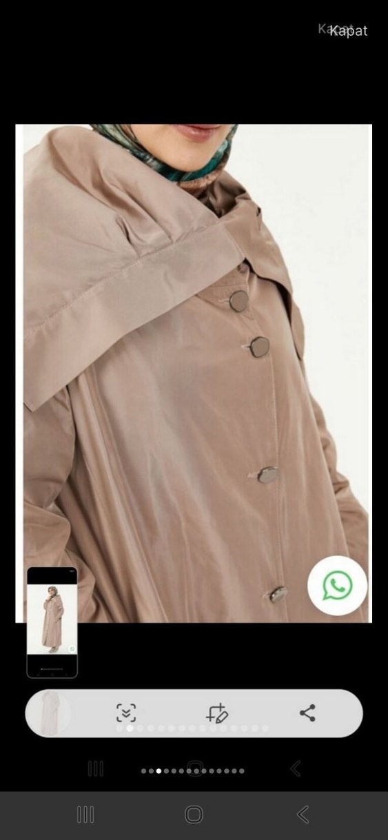 mevsimlik astarlı kap setrems - Görsel 4