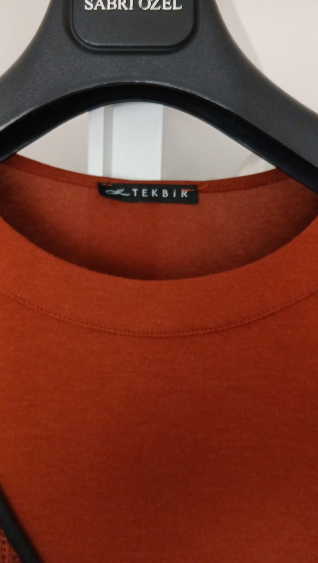 kiremit Rengi ince triko - Görsel 2