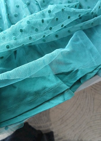 kız bebek ince kadife elbise - Görsel 3