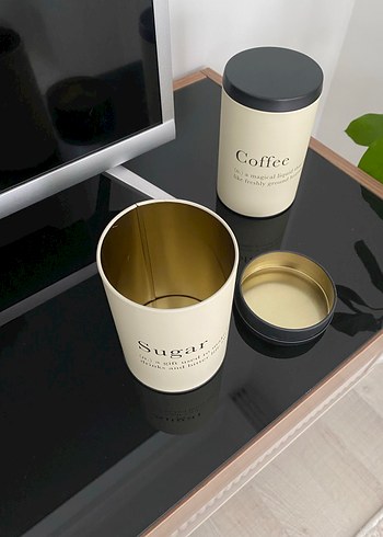 Bej Kahve ve Şeker Kavanozları - Görsel 4