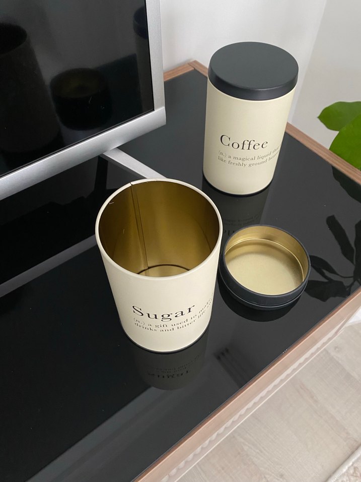 Bej Kahve ve Şeker Kavanozları - Görsel 4